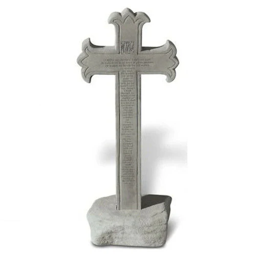23rd Psalm Cross Garden Statue The Lord Is My Shepherd