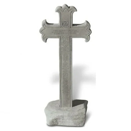 23rd Psalm Cross Garden Statue The Lord Is My Shepherd - Image 2