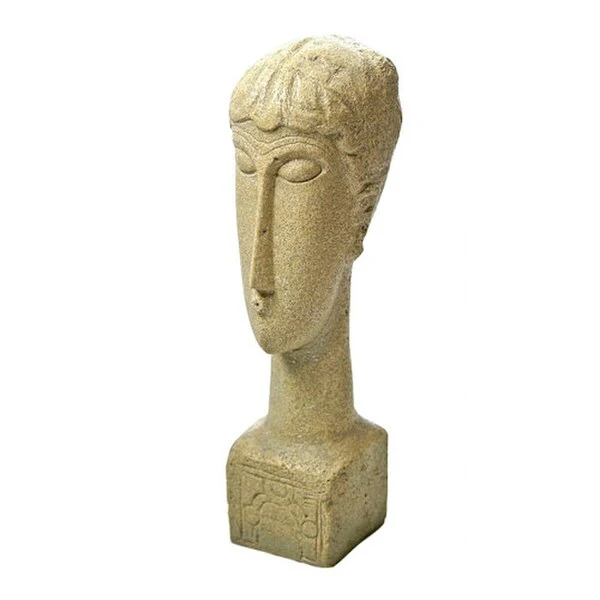 Abstract Female Head By Modigliani - Image 3