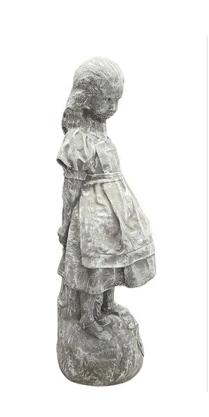 Alice In Wonderland Garden Statue Cement - Image 2