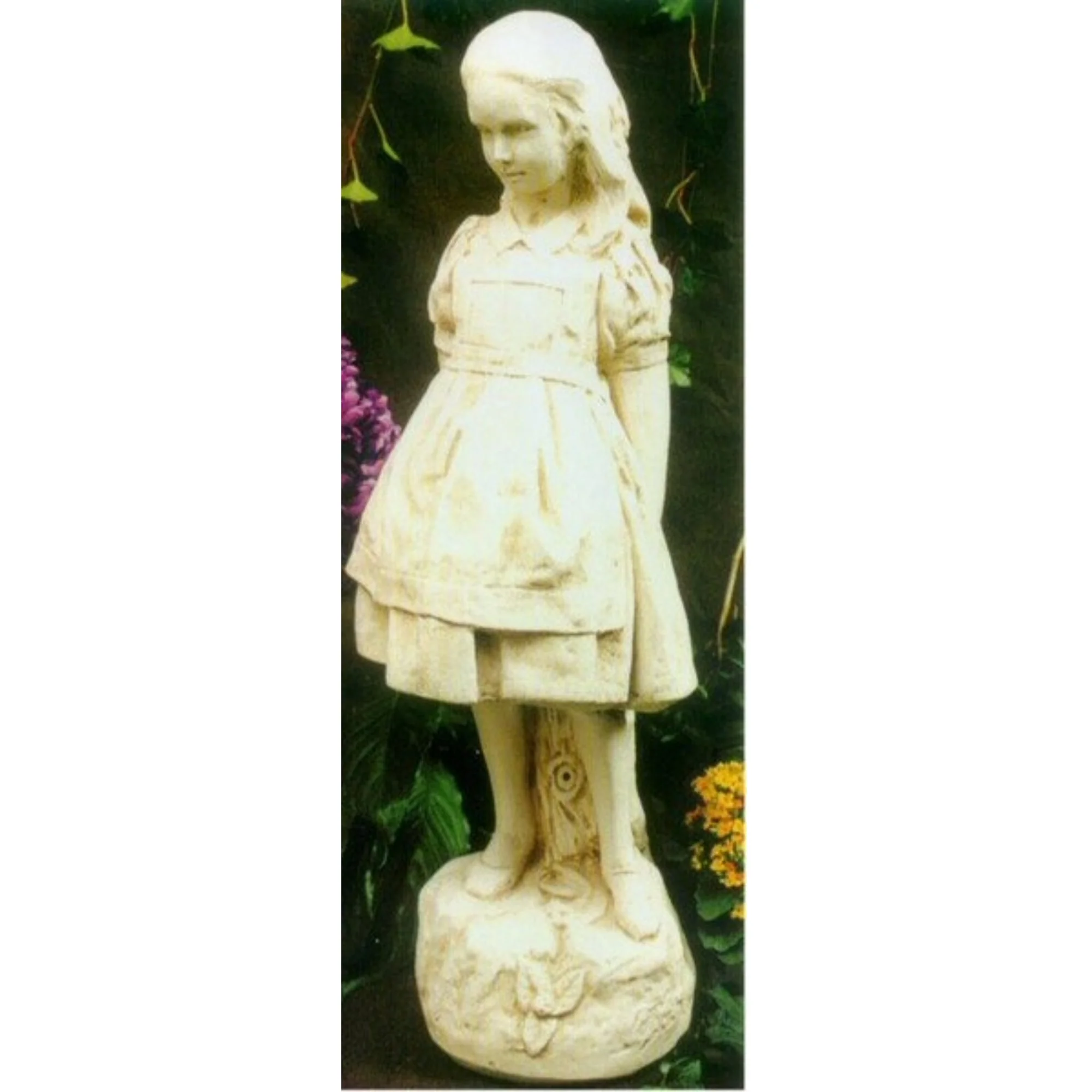 Alice In Wonderland Mini Resin Garden Statue