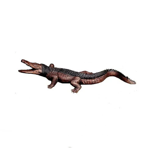 Alligator Fountain Bronze Statue - Image 2