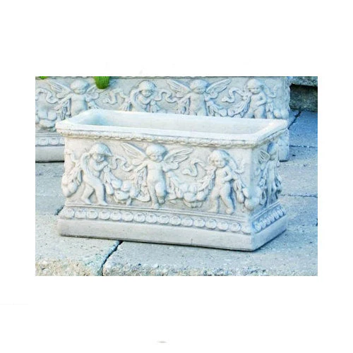 Angel Box Garden Planter Cement
