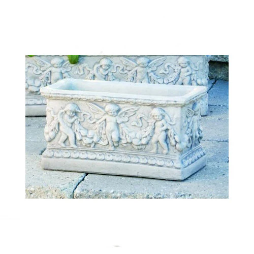 Angel Box Garden Planter Cement - Image 2