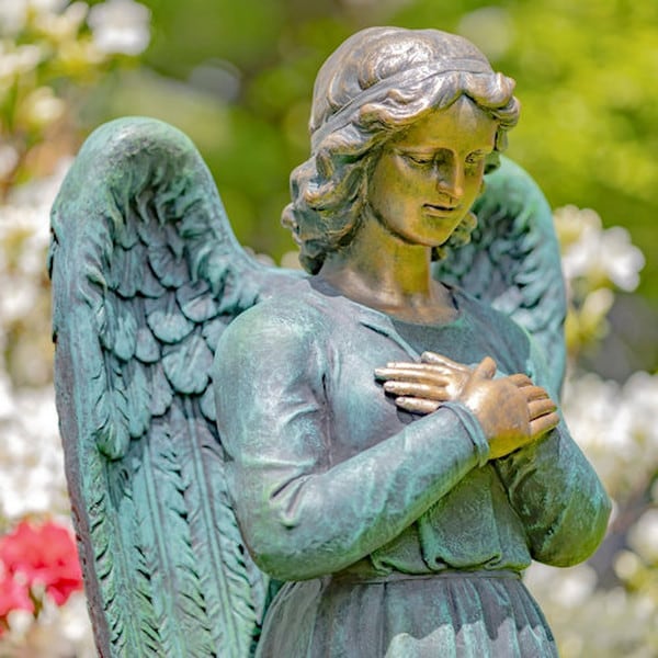 Angel of Mercy Garden Sculpture 47" High - Image 5