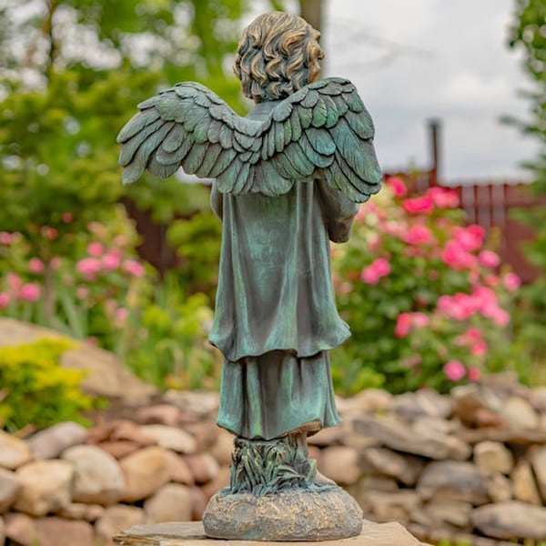 Angel Reading Book Garden Statue 39" High - Image 5