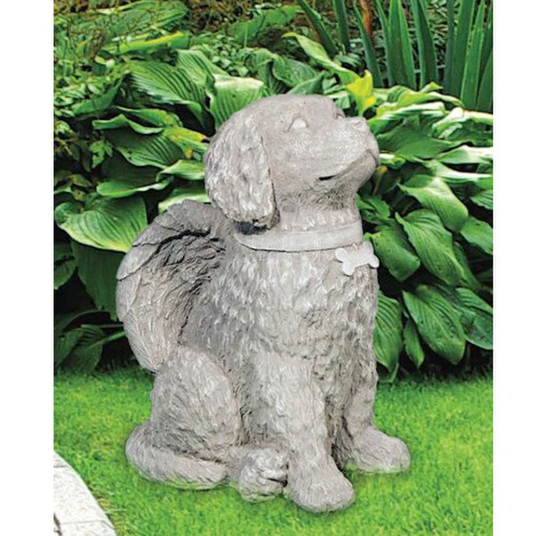 Angelic Dog Garden Statue Pet Memorial - Image 2