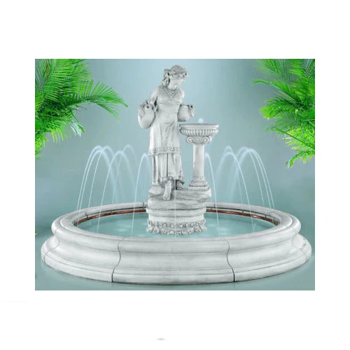 Angella In Toscana Pool Fountain with Spray Ring - Image 3