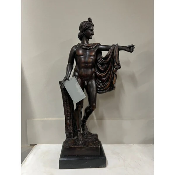 Apollo Belvedere Lost Wax Bronze Statue - Image 2