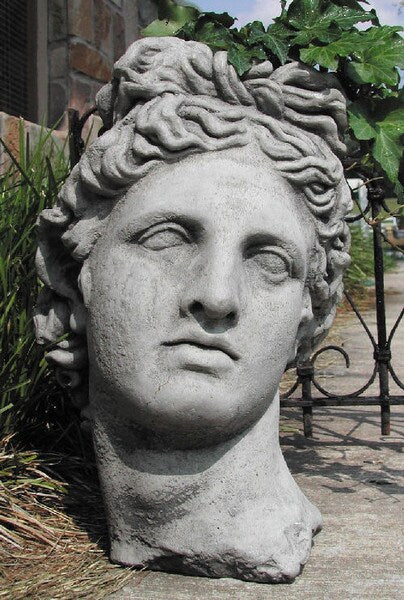 Apollo Bust Planter