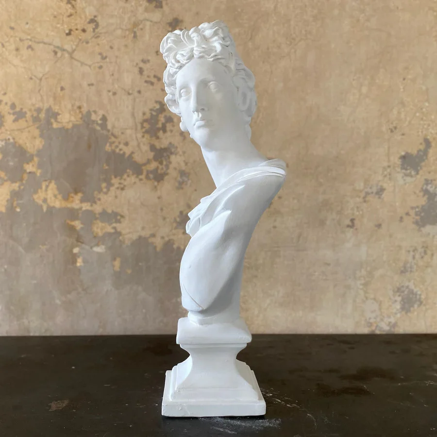 Apollo Bust Sculpture 24" High - Image 3