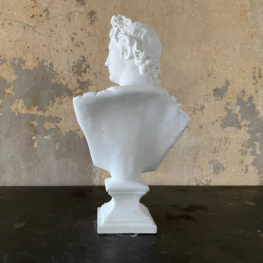 Apollo Bust Sculpture 24" High - Image 4