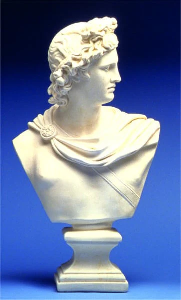 Apollo Bust Sculpture 24" High - Image 9