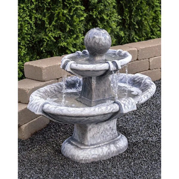 Athena Neo-Classical Oval Fountain with Light - Image 2
