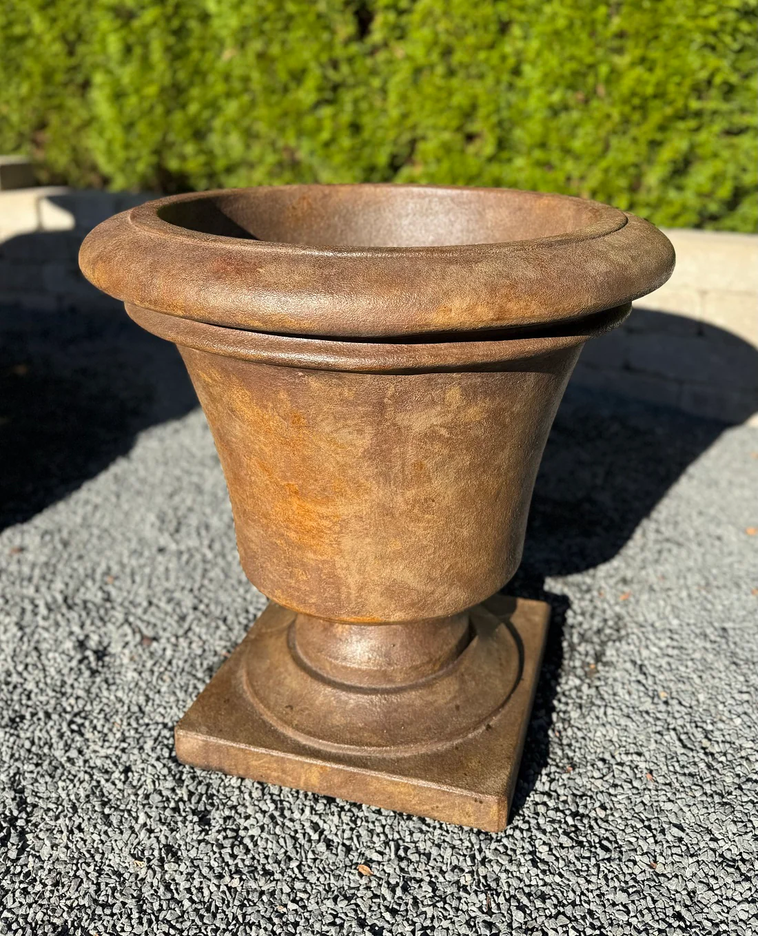 Avanti Capri Cast Stone Planter 25" High