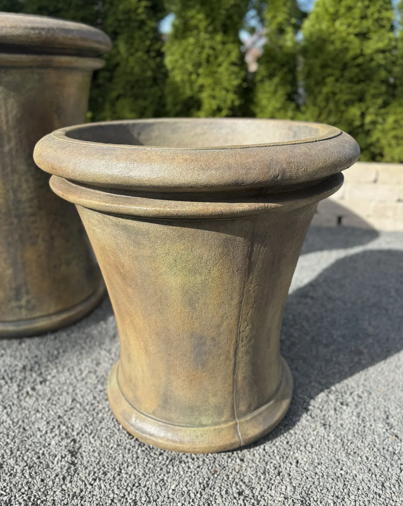 Avanti II Monti Cast Stone Garden Vase 30"High