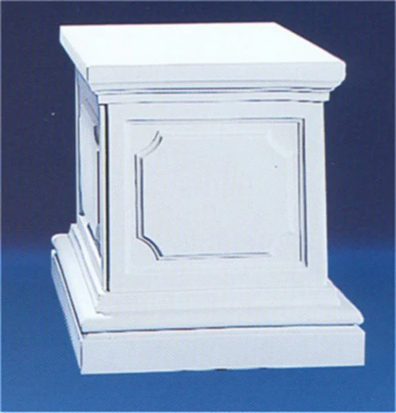 Italian Marble Pedestal Base 18" Tall - Image 2