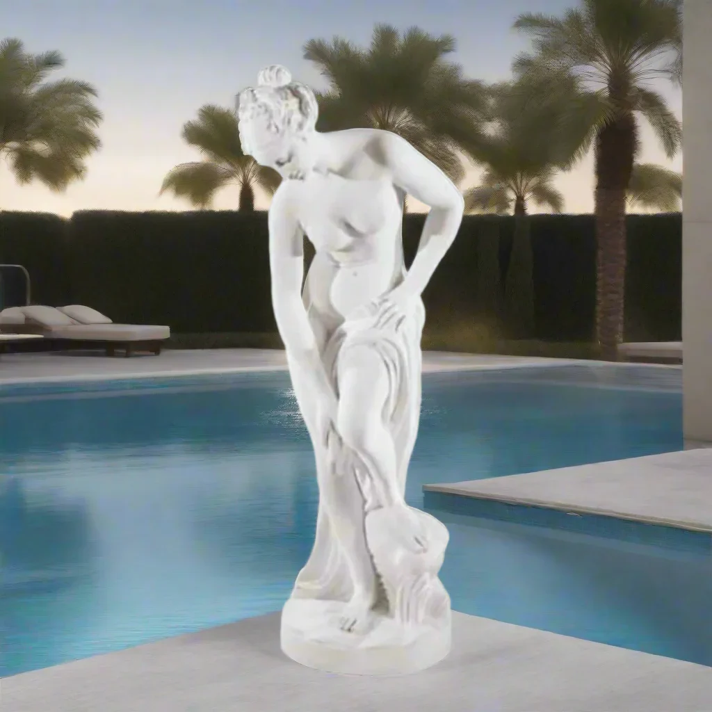 Bather By Allegrain 63" High