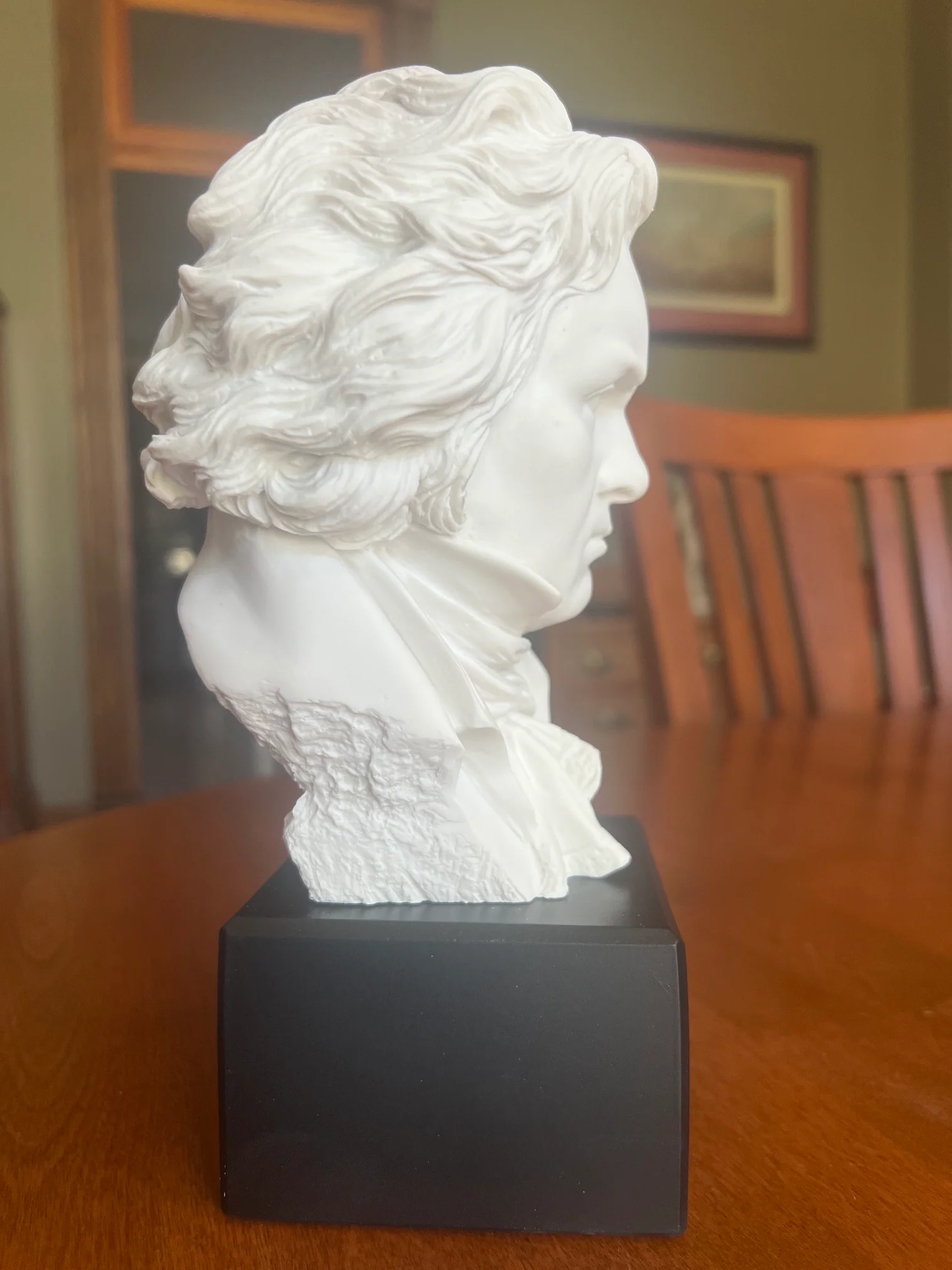 Beethoven Bust Prometheus Sculptural Portrait Statue - Image 4