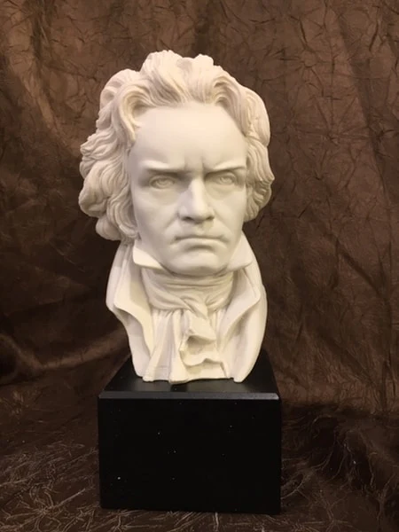 Beethoven Bust Prometheus Sculptural Portrait Statue - Image 7