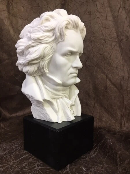 Beethoven Bust Prometheus Sculptural Portrait Statue - Image 9