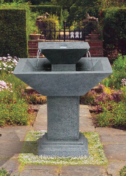 Belize Quad Fountain Square with Light