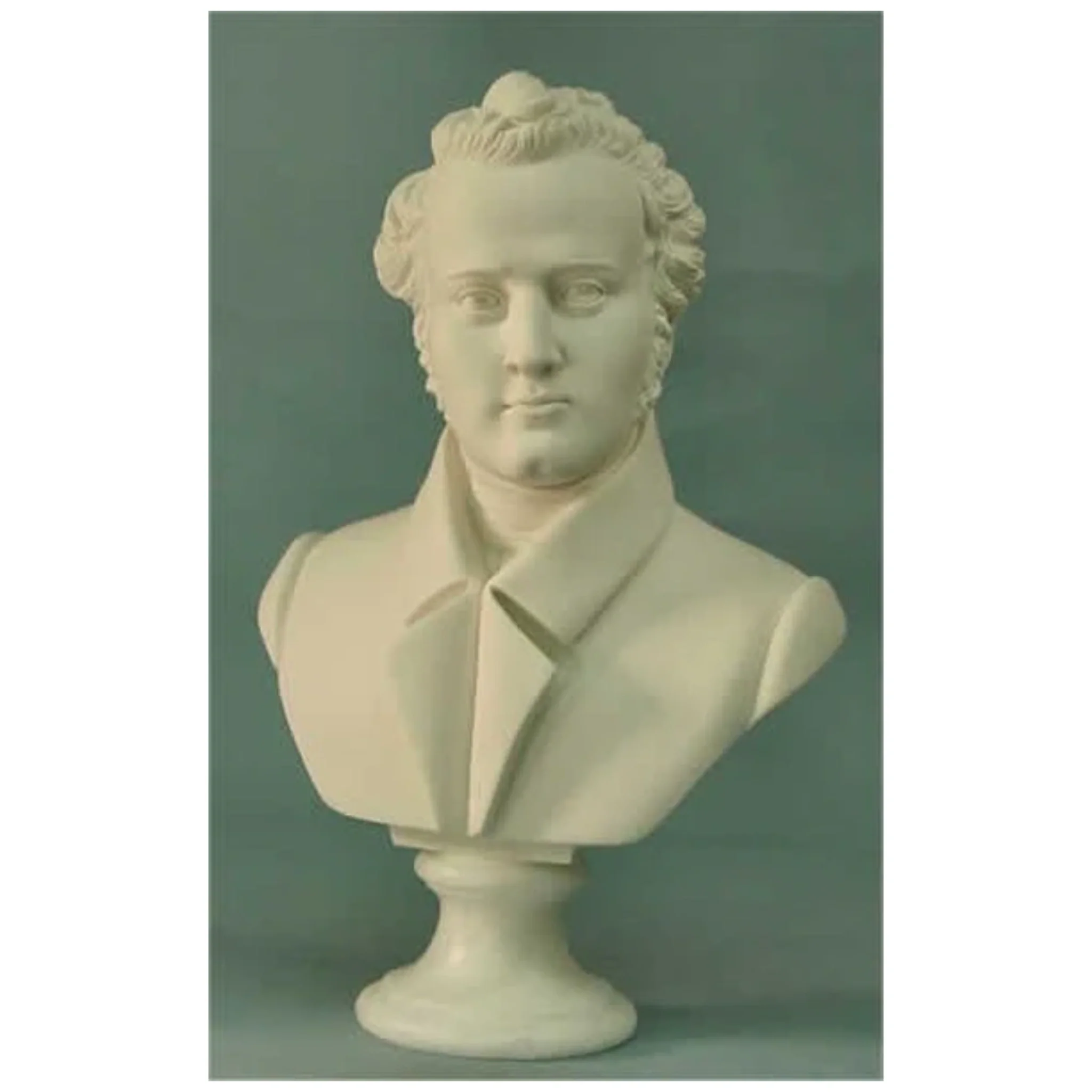 Bellini Bust Sculpture — Fine Italian Alabaster Portrait - Image 7