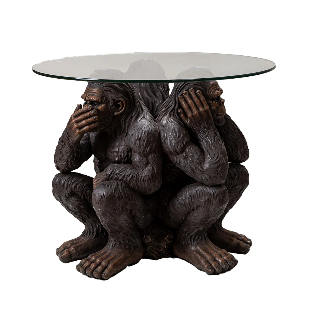 Bigfoot See Hear Speak No Evil Table Base - Image 2