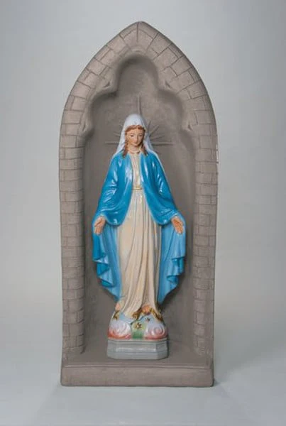 Blessed Mother Mary And Pointed Grotto