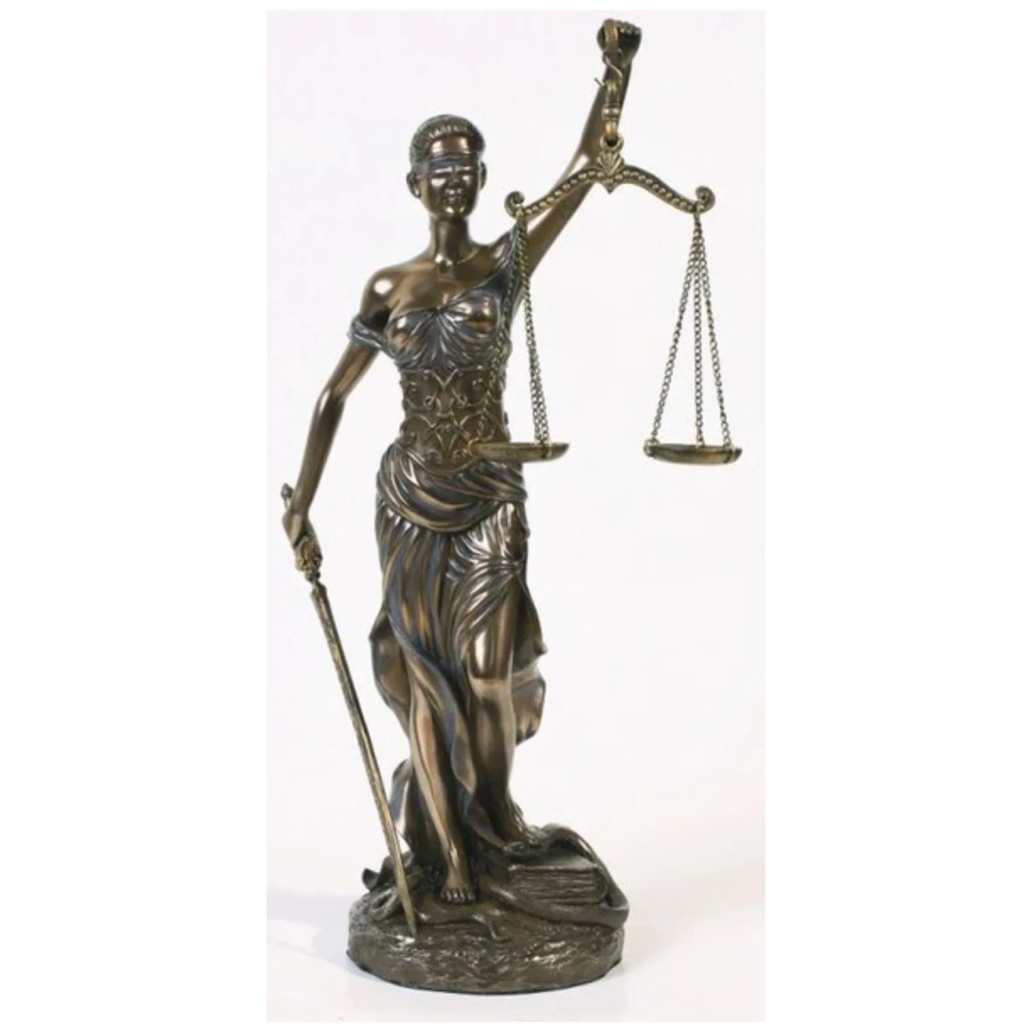 Blind Lady Justice -la Justica 12" High