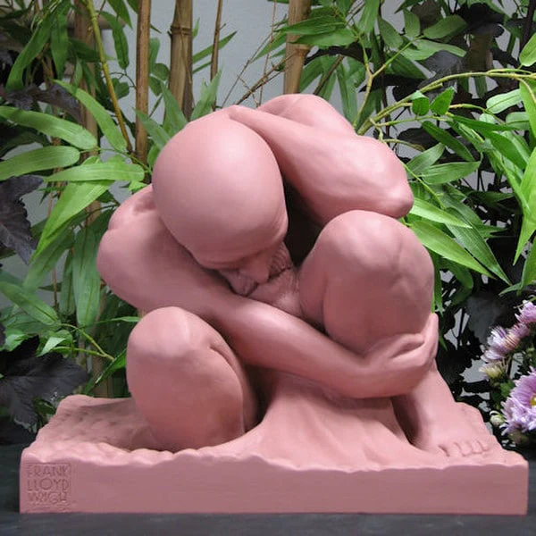 Boulder Frank Lloyd Wright Male Sculpture