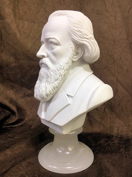 Johannes Brahms Composer Bust Sculpture - Image 6