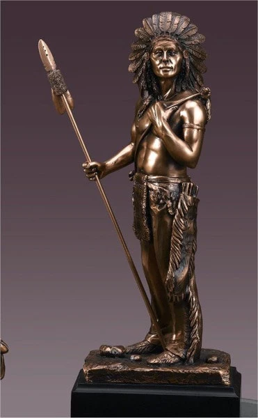 Indian Hero Sculpture