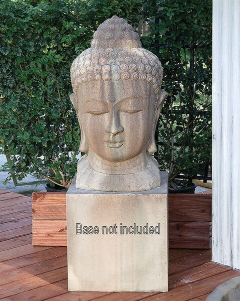 Buddha Head 46" High