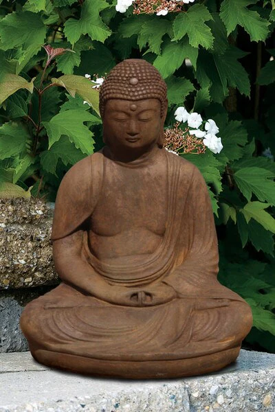 Buddha Meditating 13.25" High