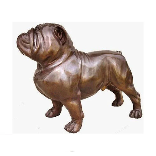 Bulldog Bronze Large Scale Sculpture - Image 2