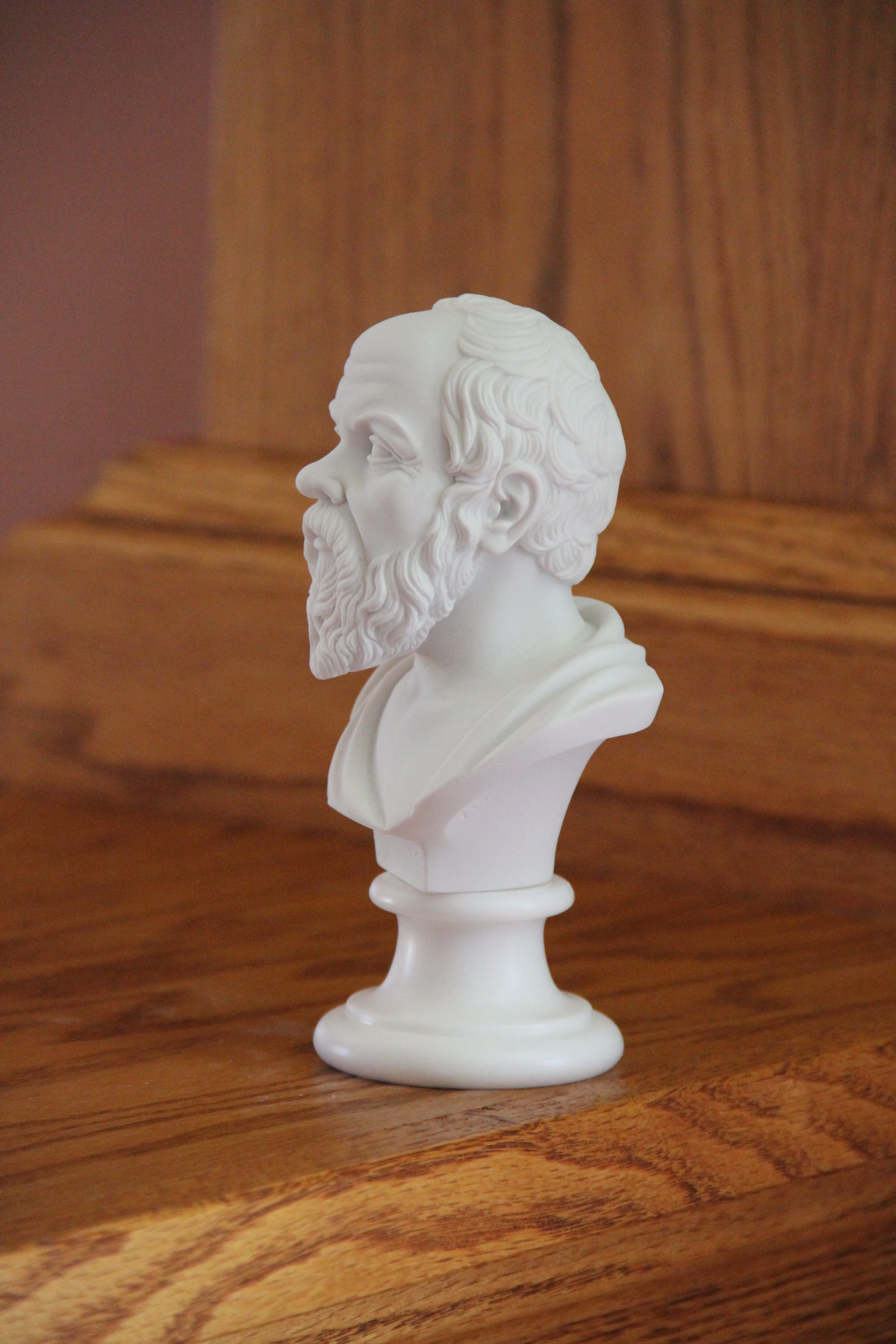 Bust of Socrates Marble Statue - Image 6