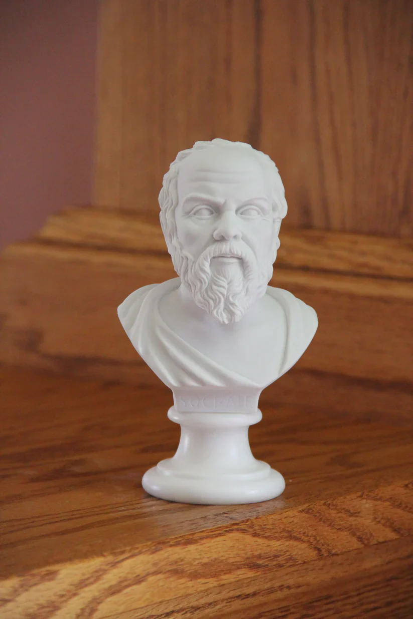Bust of Socrates Marble Statue - Image 9