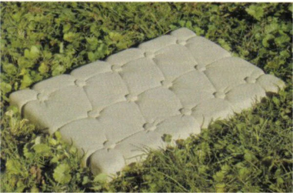 Button Top Stepping Stone