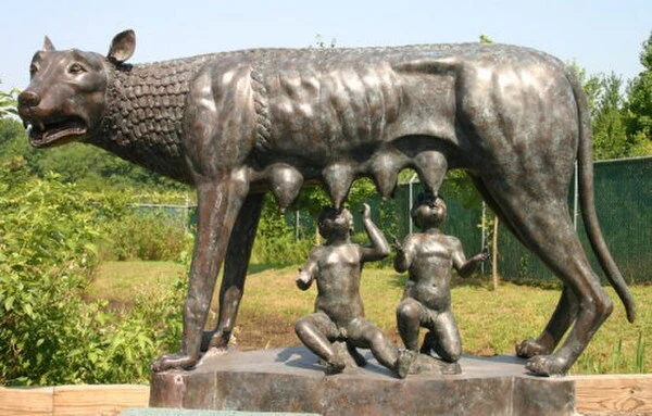 Capitoline Wolf -romulus And Remus Large - Image 4