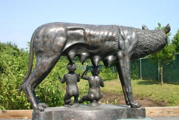 Capitoline Wolf -romulus And Remus Large - Image 6