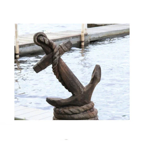 Castaway Anchor Sculpture 22" High - Image 2
