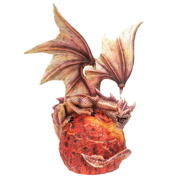 Celestial Planet Mars Guardian Dragon Statue - Image 3