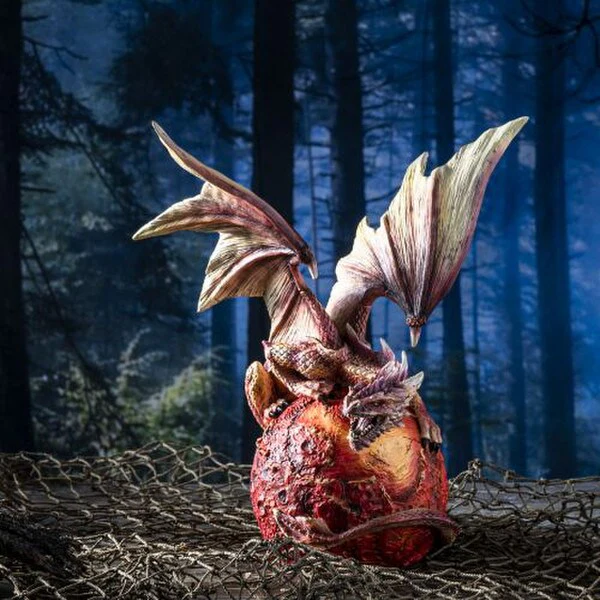 Celestial Planet Mars Guardian Dragon Statue - Image 4