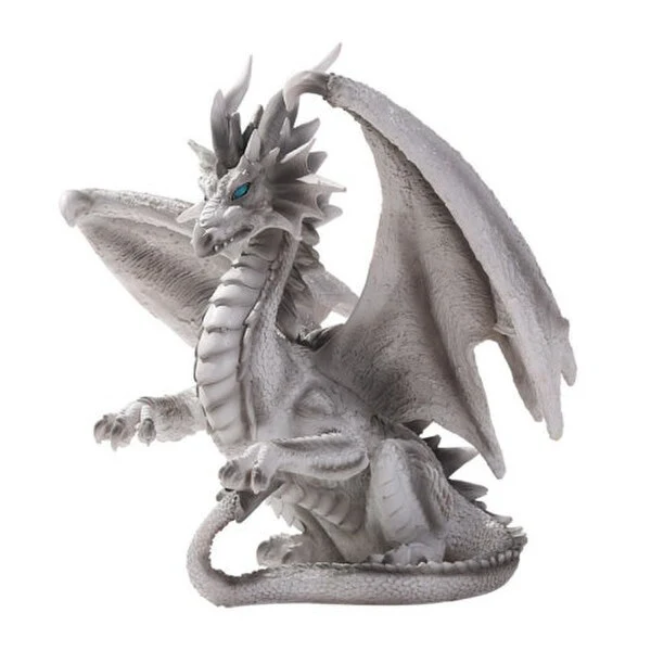 Checkmate Dragon Sculpture Grey