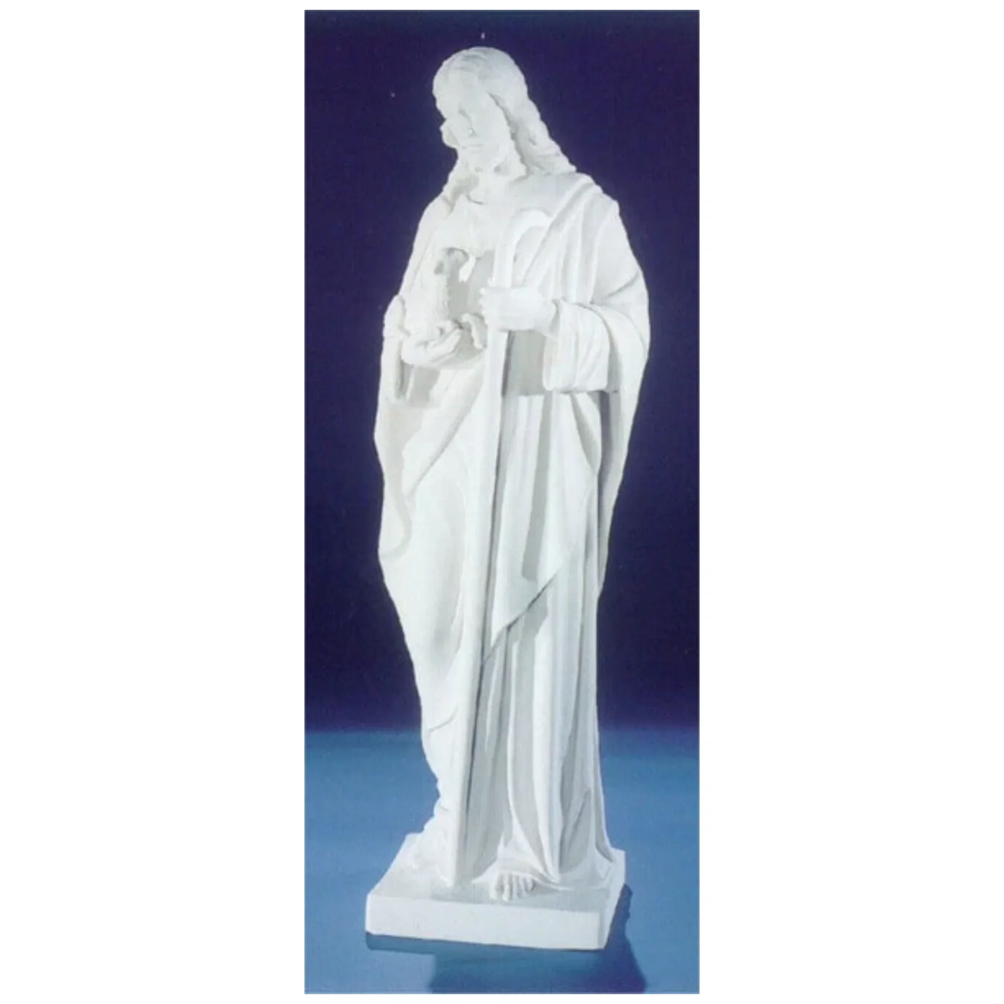 Christ The Good Shepherd Sculpture 32" H - Image 2