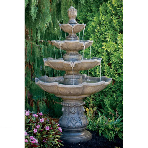 Classic Four Tier Fountain 65.5" High - Image 2