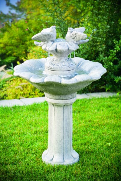 Classical Doves Of Love Fountain 46" H