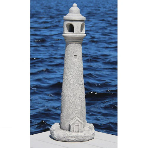 Classical Lighthouse Sculpture 34.5" High - Image 4