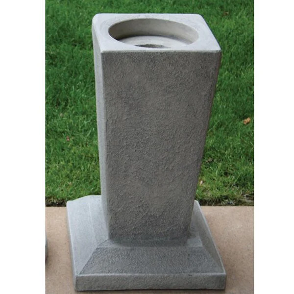 Contemporary Vase Pedestal 26" High